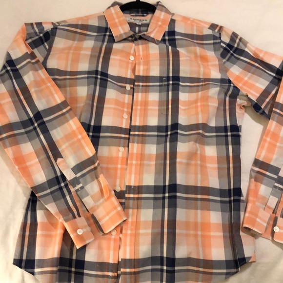 Express large Soft wash dress shirt - Picture 1 of 2